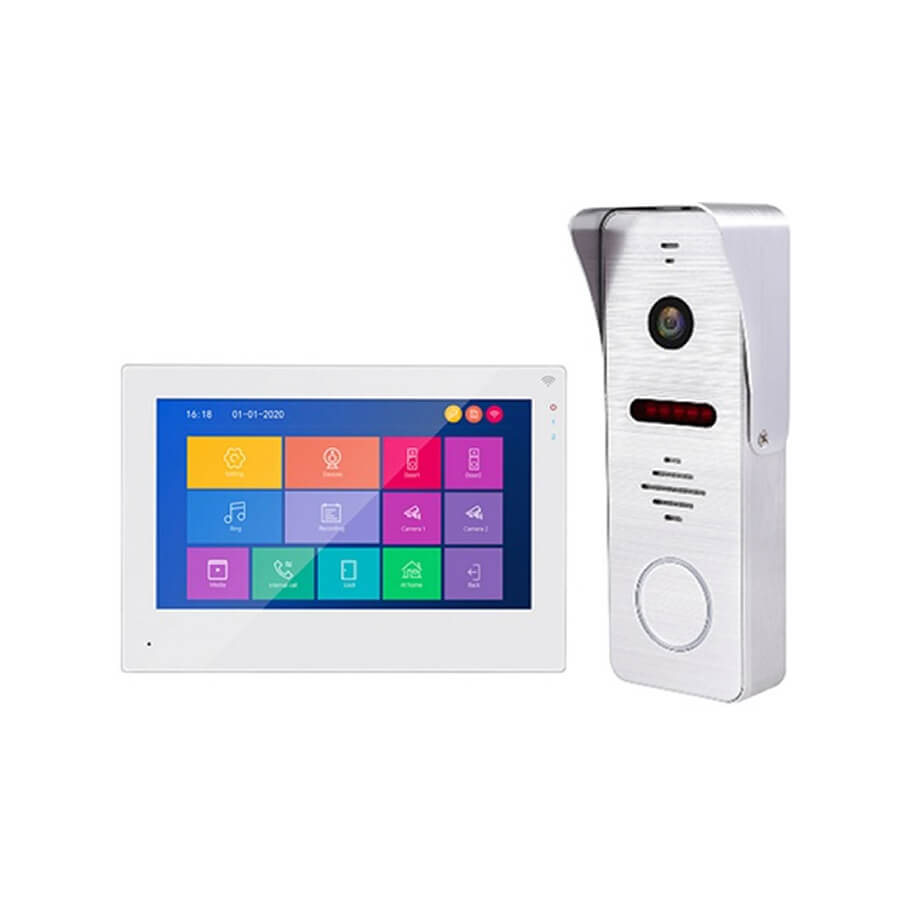 Bộ chuông cửa màn hình Hybrid ZKTeco VK07-C02 Kit